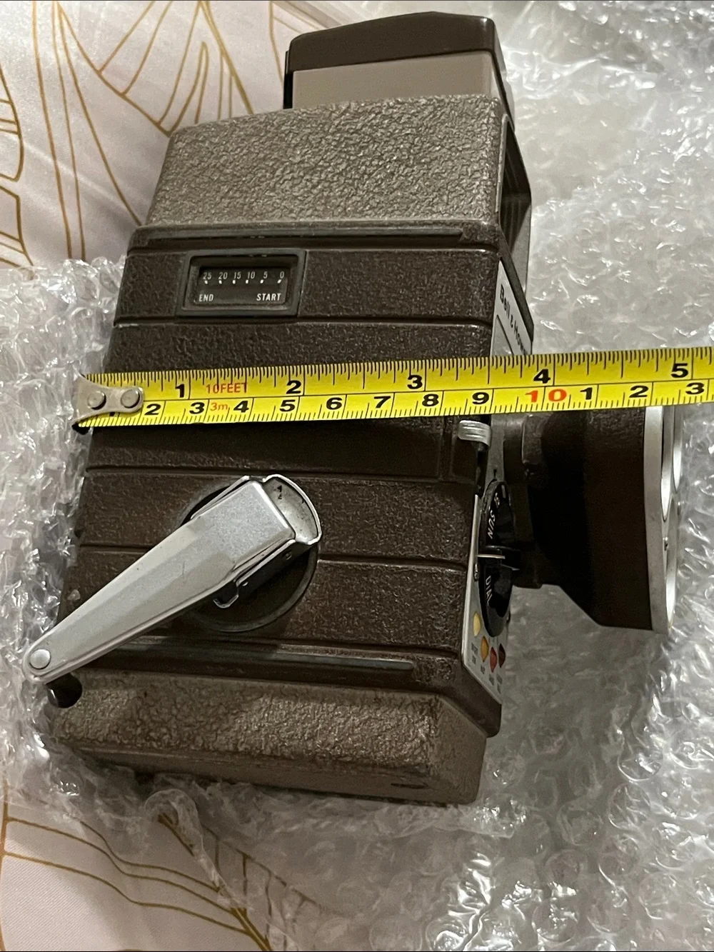 333 8mm Camera in Gray and Silver